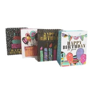 bolsa de regalo hbd negro