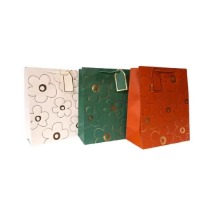 BOLSA DE REGALO FLORES COLORES