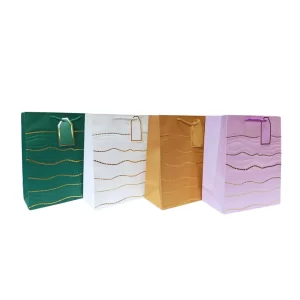 BOLSA DE REGALO ONDAS COLORES