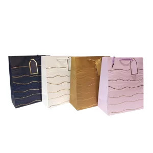 BOLSA DE REGALO ONDAS UNICOLOR