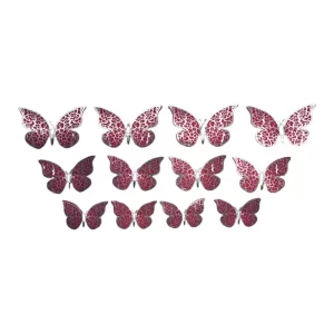 Mariposas Decorativas Rojas