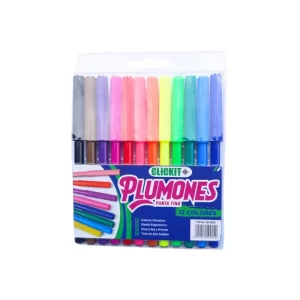 PLUMON DELGADO CLICKIT POR 12