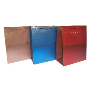 bolsa de regalo mitad estampada