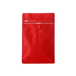 Bolsa Para Café roja 250gr Aprox.