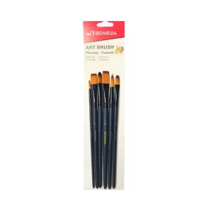 SET PINCEL SURTIDOS X 6 UND NEGROS
