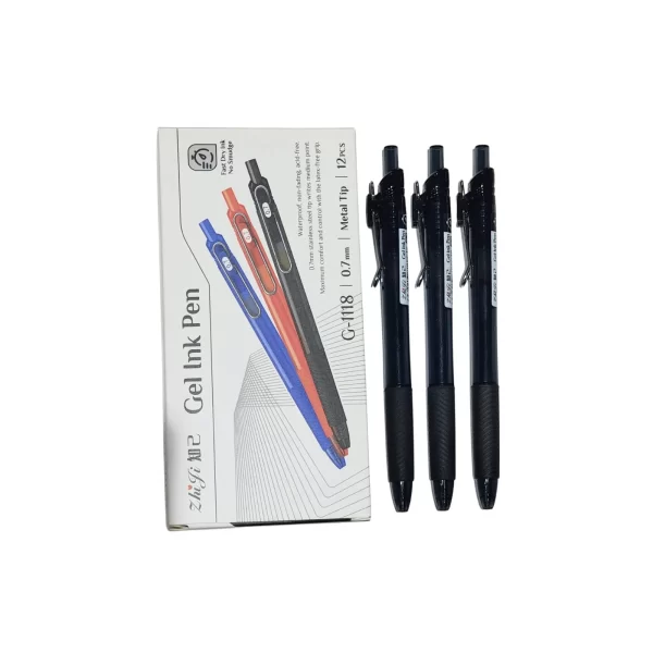 LAPICERO GEL 0.7 RETRACTIL X 12 UND