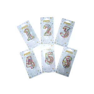 vela del 1 al 6 estampada